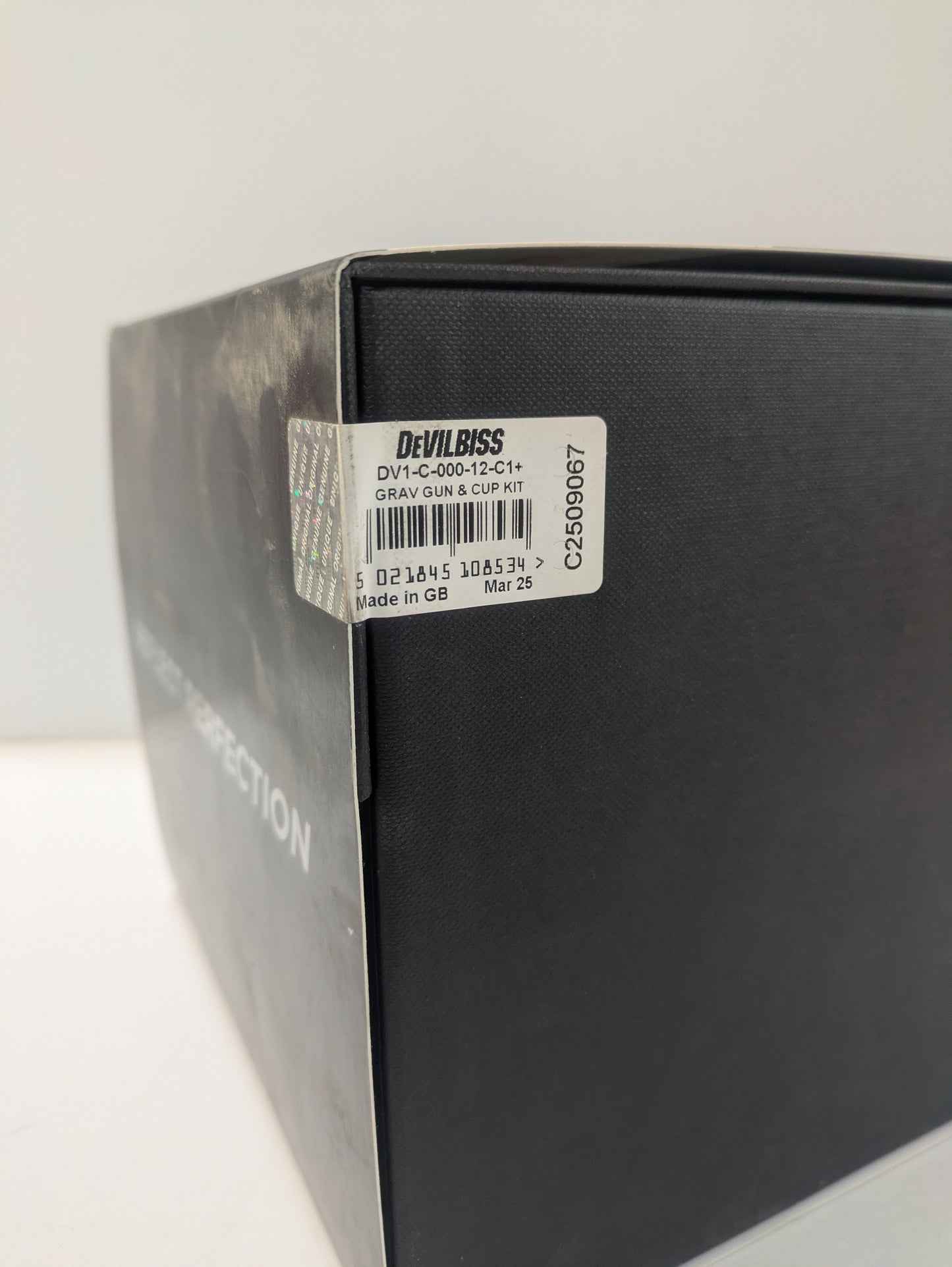 DeVILBISS DV1 Non-Digital 1.2mm Clearcoat Spray Gun & Cup Kit