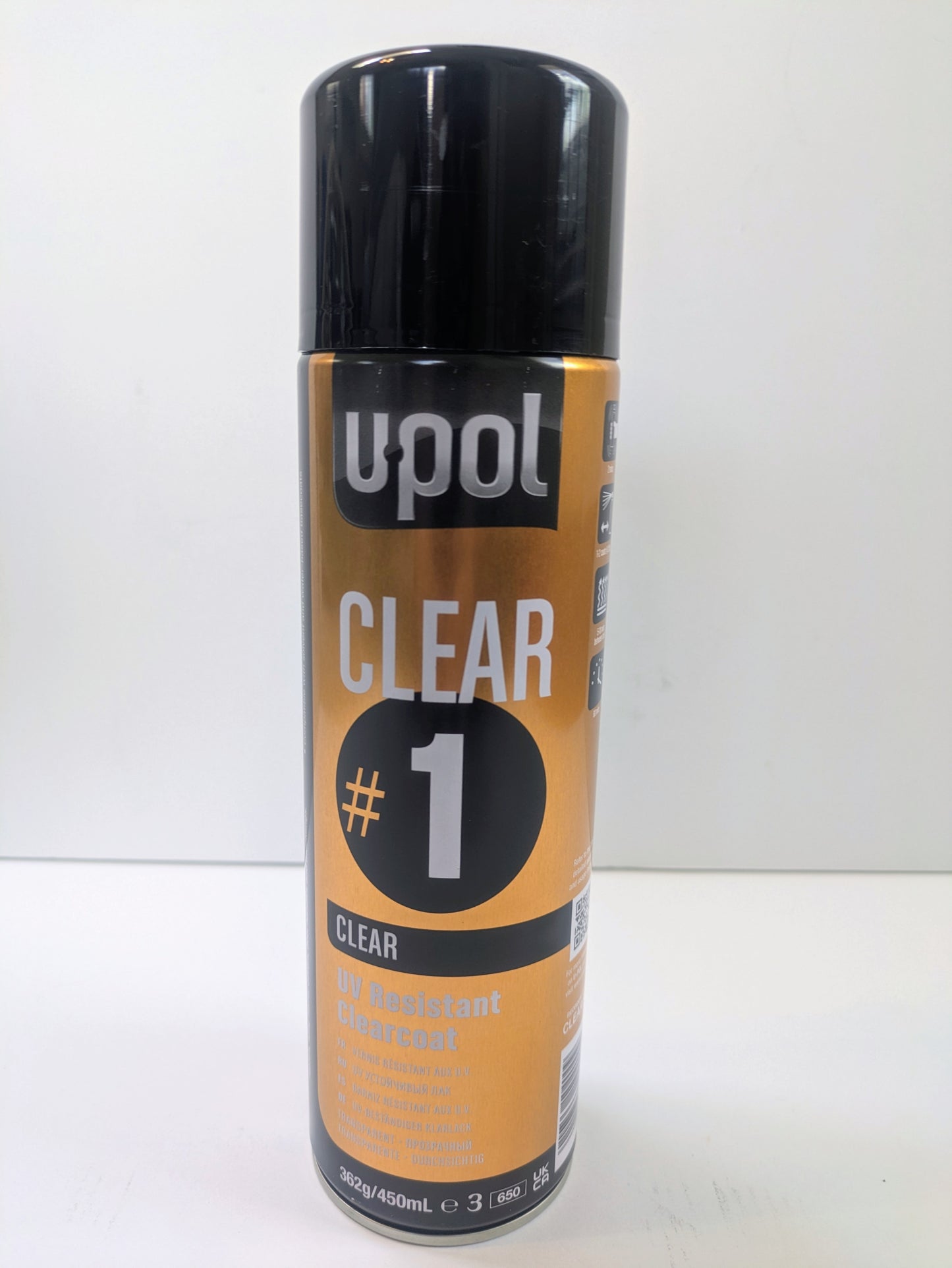 Upol Clear #1 Aerosol UV Resistant Clearcoat