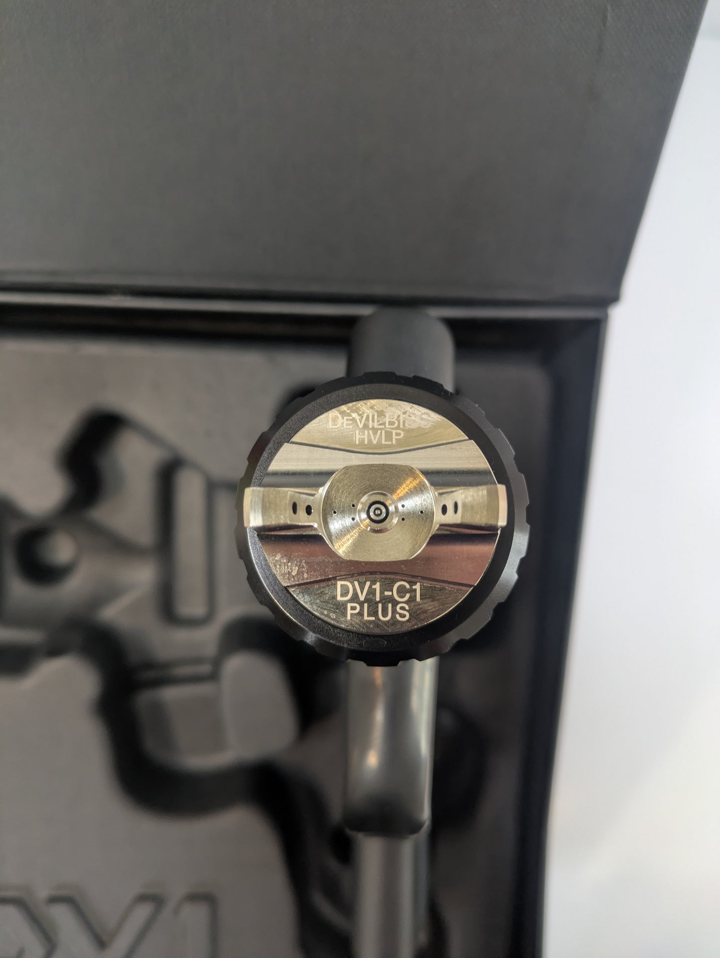 DeVILBISS DV1 Non-Digital 1.2mm Clearcoat Spray Gun & Cup Kit