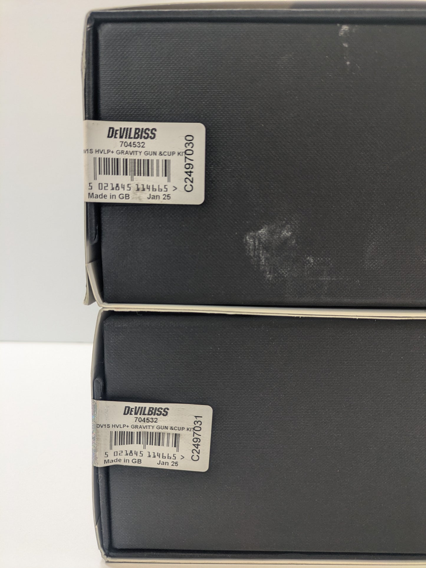 DeVILBISS DV1S Detail Smart Repair Paint Spray Gun with Cup 704532