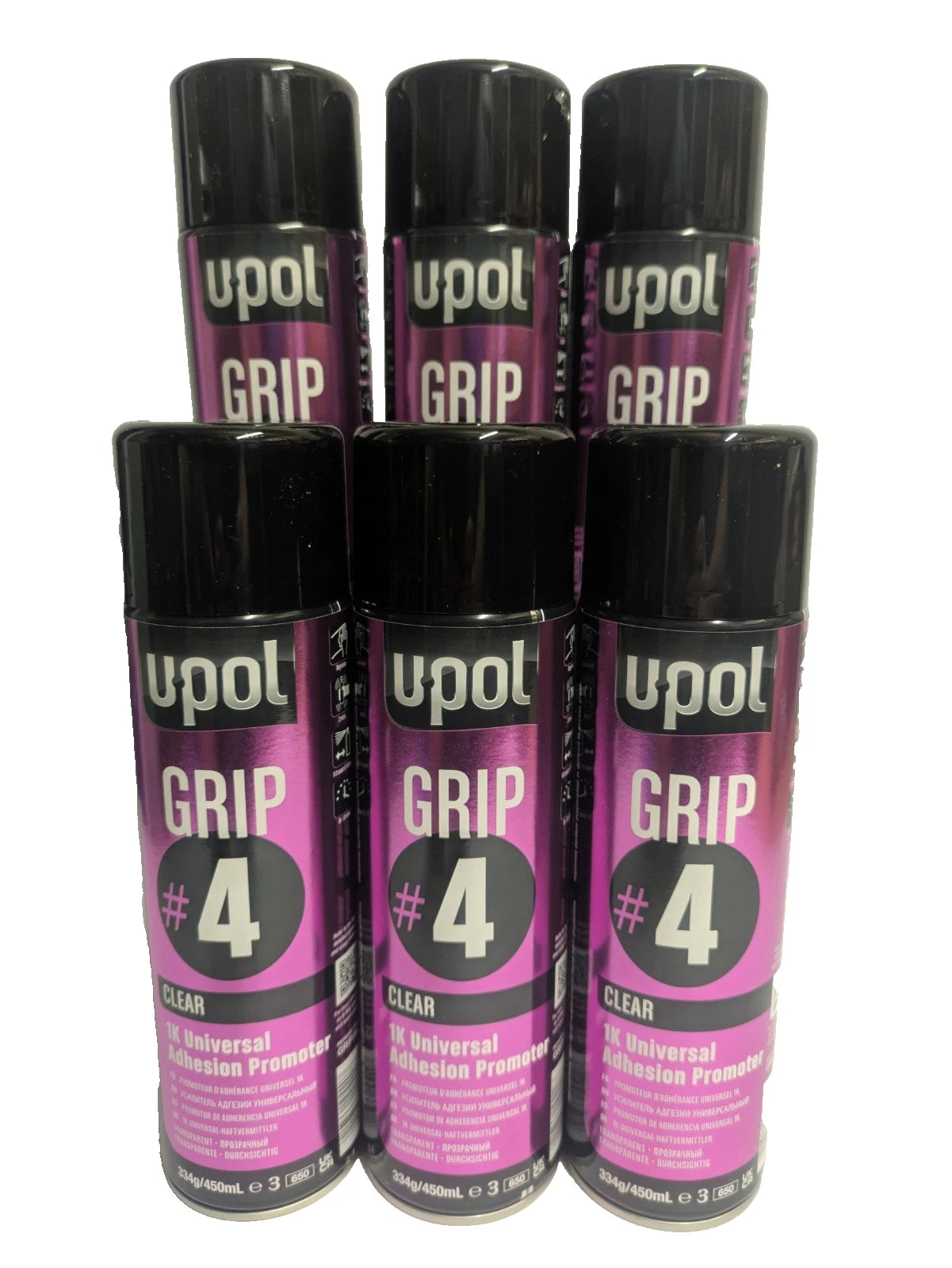 Upol GRIP#4 1K Universal Adhesion Promoter 6 Pack