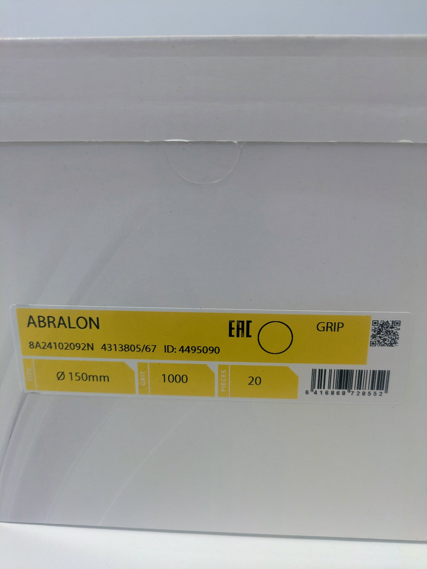 Mirka Abralon Sanding Pads 6 inch/150mm 1000 Grit