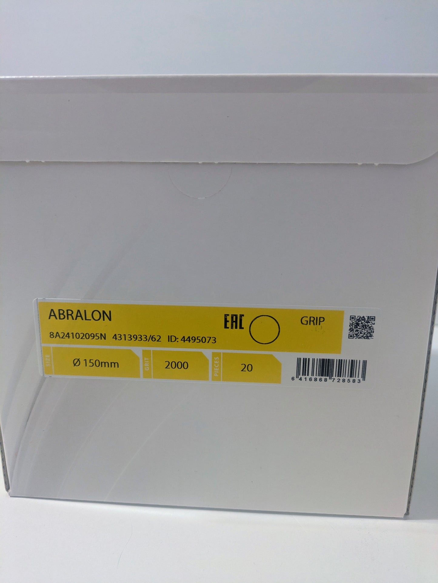 Mirka Abralon Sanding Pads 6 inch/150mm 2000 Grit
