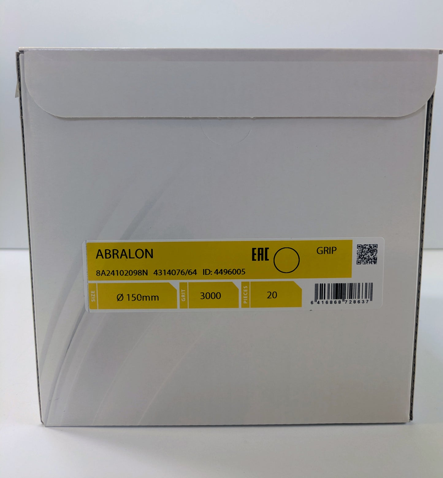 Mirka Abralon Sanding Pads 6 inch/150mm 3000 Grit