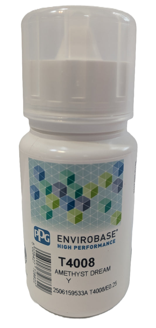 PPG T4008 Amethyst Dream Envirobase High Performance Automotive Paint Tint - 0.25 L