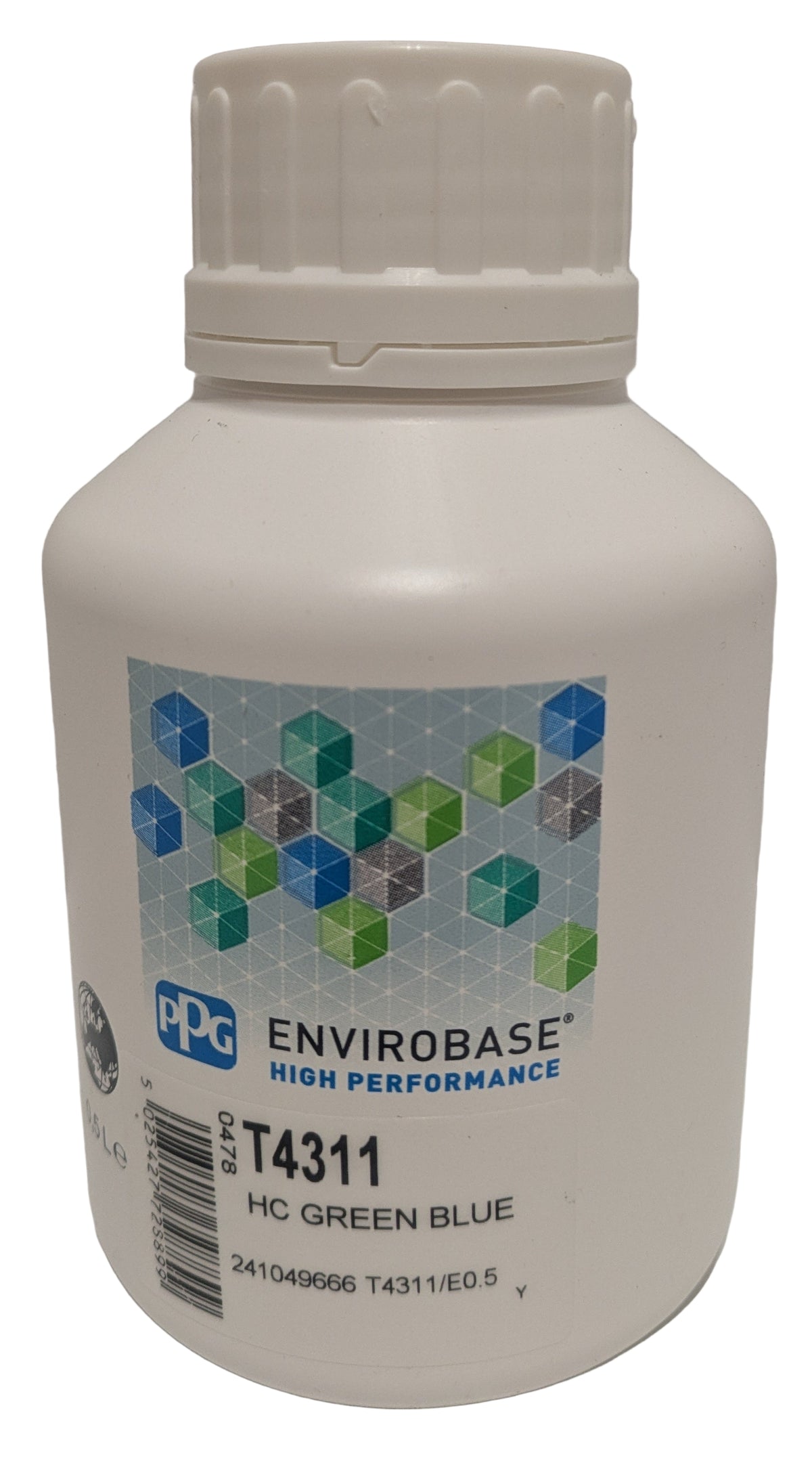 PPG T4311 HC Green Blue Envirobase High Performance Automotive Paint T ...