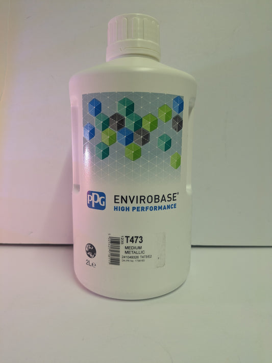 T473 PPG Medium Metallic Envirobase High Performance Tinter 2L