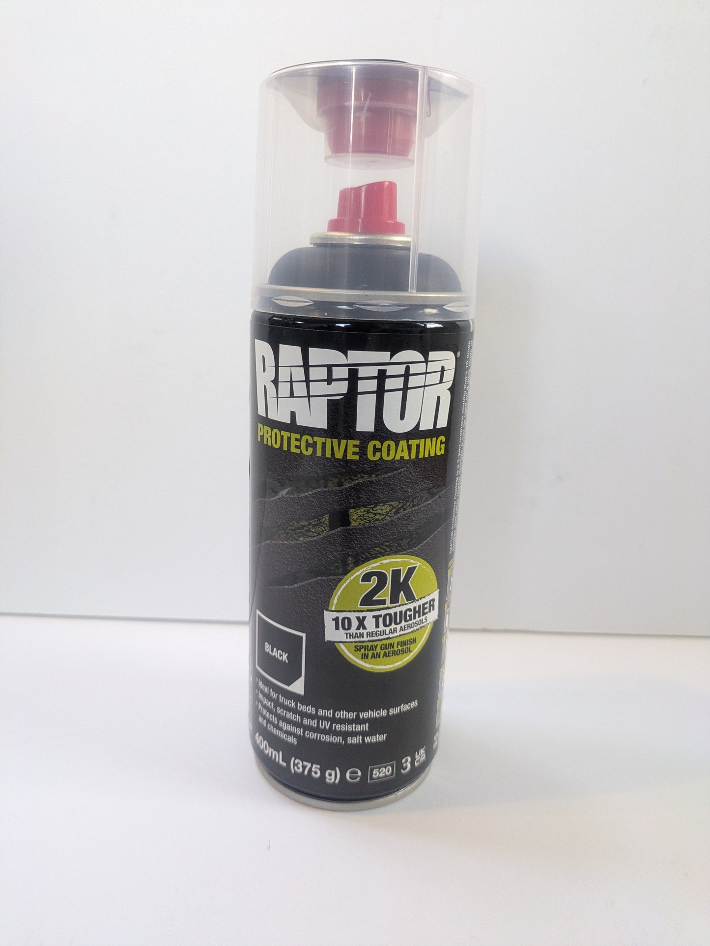 Upol Raptor 2K Aerosol Black Bedliner Spray Paint