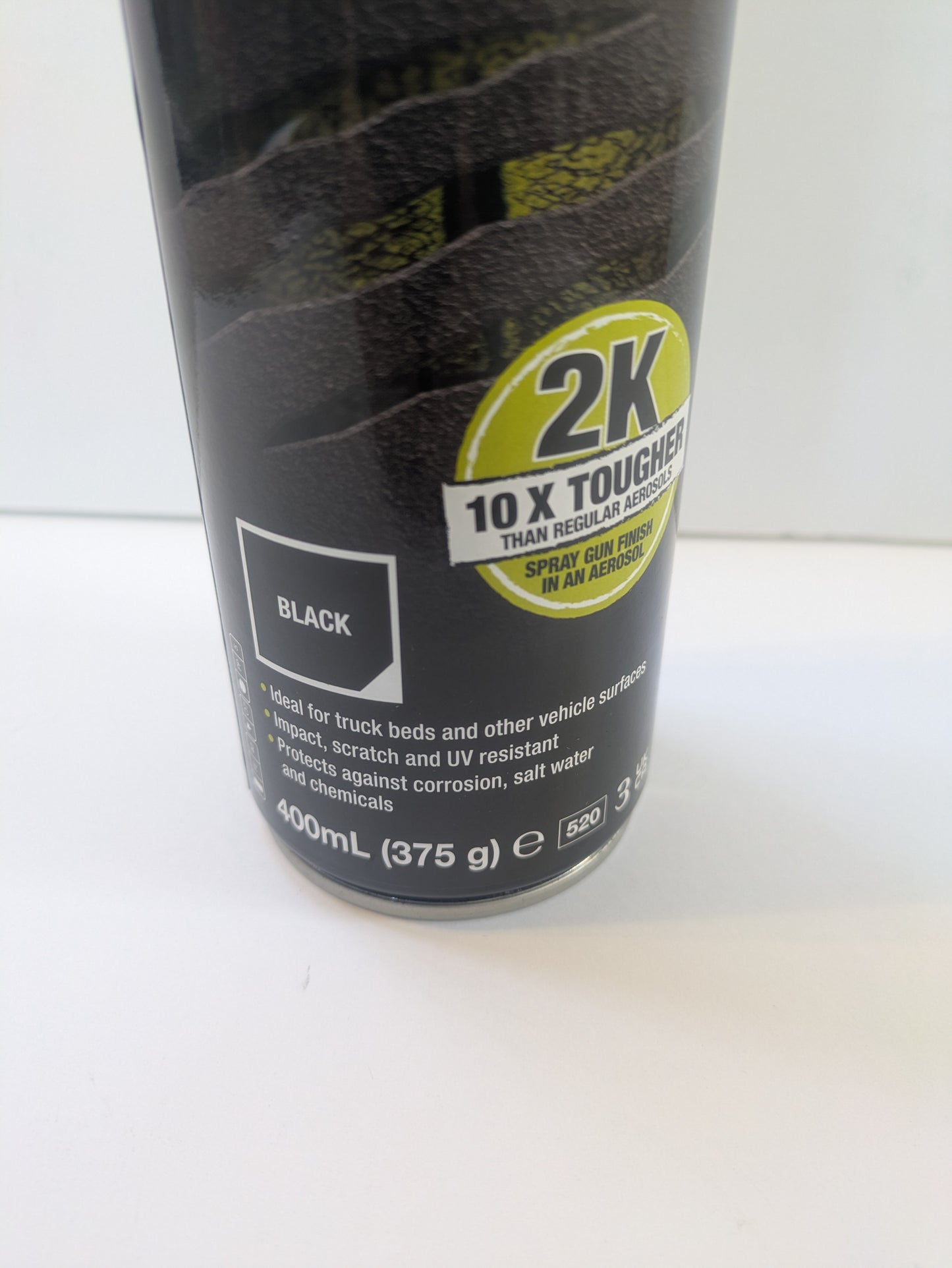 Upol Raptor 2K Aerosol Black Bedliner Spray Paint