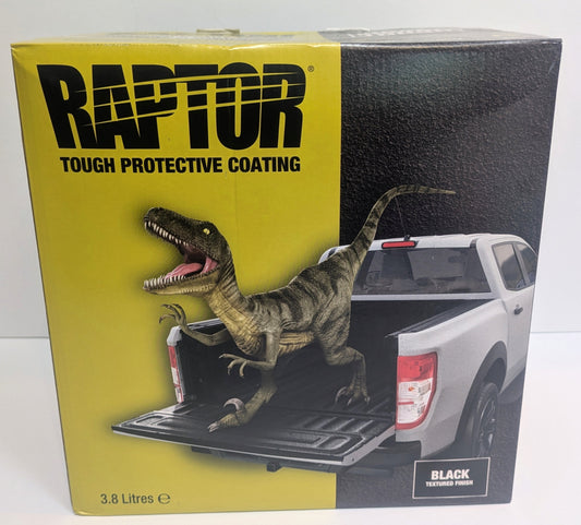 3.8ltr (1 gallon) Upol Black Raptor Kit