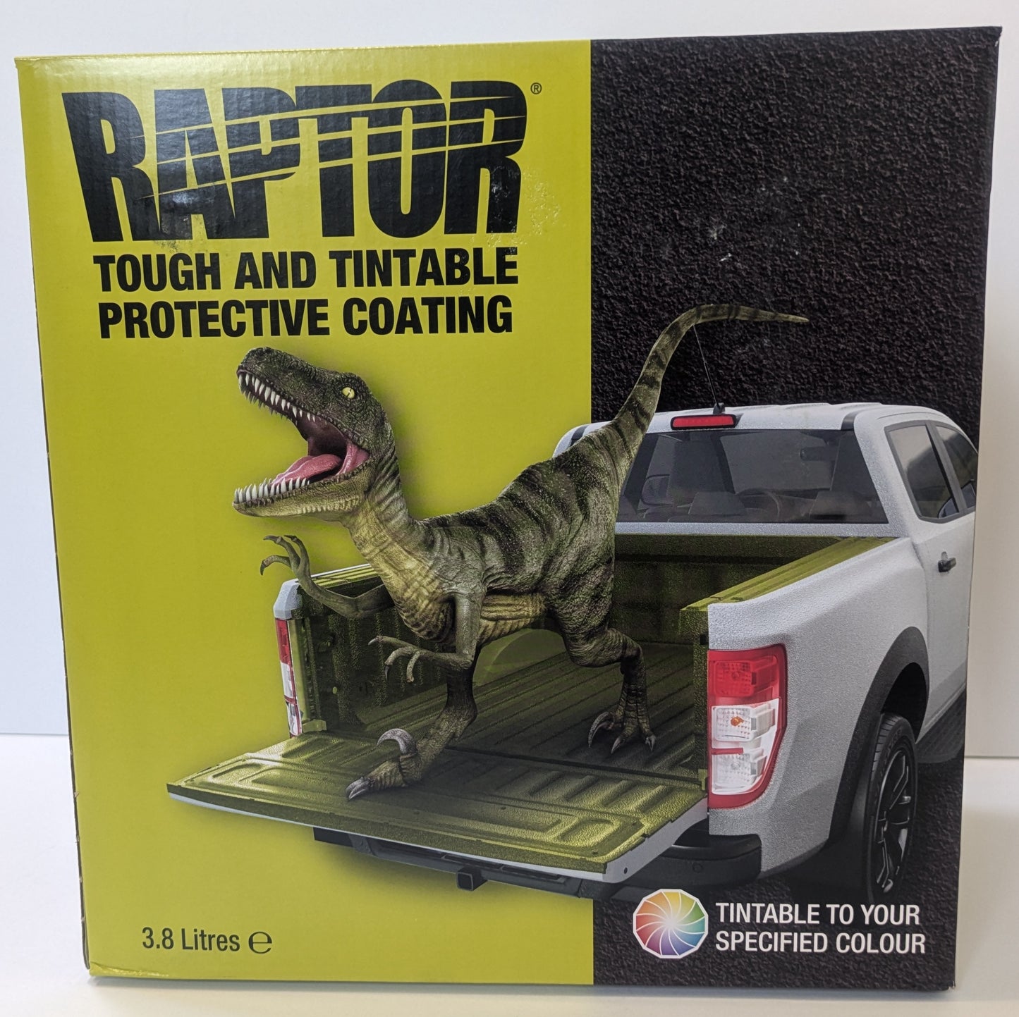 3.8ltr (1 gallon) Upol Tintable Raptor Kit With Spray Gun