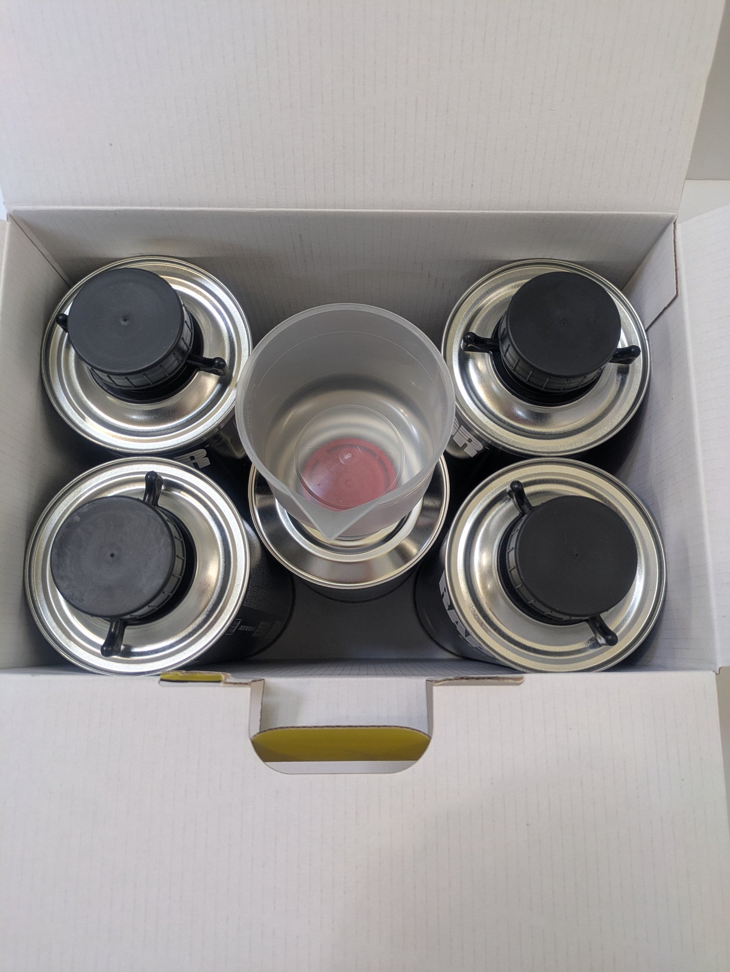 3.8ltr (1 gallon) Upol Tintable Raptor Kit With Spray Gun